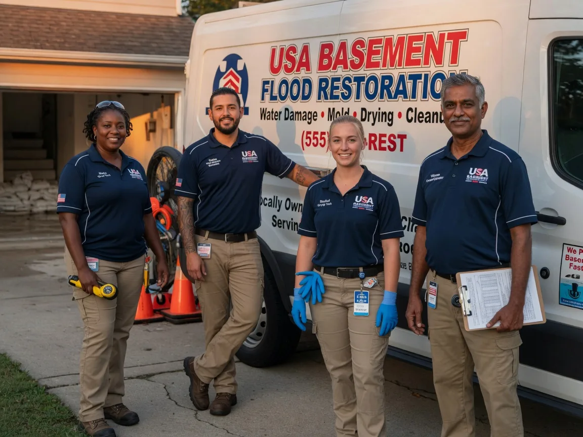 Basement Flood Cleanup company in Meraux, LA